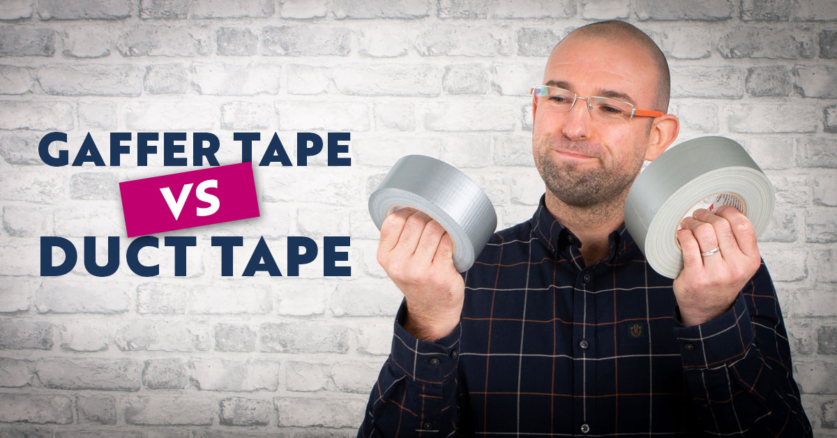 GAFFER TAPE (White) - 2in. x 35 yard - Better than Duct Tape